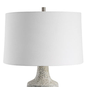   Mottled Gray Ceramic Table Lamp | Oroa.com