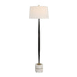 Channeled Cast Iron Floor Lamp | Uttermost Miraz - www.oroa.com