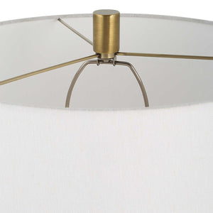   White Crackled Ceramic Table Lamp | Oroa.com