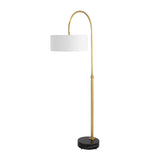 Modern European furniture - Gold Arc Rotating Floor Lamp - www.oroa.com
