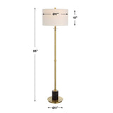 Antique Brass Floor Lamp | Uttermost Guard - www.oroa.com