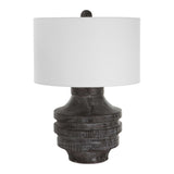 Black Wooden Rustic Table Lamp | Uttermost Timber