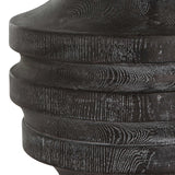 Black Wooden Rustic Table Lamp | Uttermost Timber