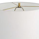 Modern European furniture - Antique Brass Adjustable Floor Lamp - www.oroa.com