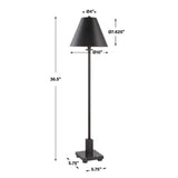 Metal Empire Shade Buffet Lamp | Uttermost Pilot - www.oroa.com