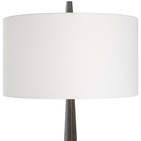 Modern European furniture - Aged Black Tapered Floor Lamp - www.oroa.com