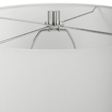 Modern European furniture - Gray Bubble Glass Table Lamp - www.oroa.com