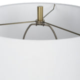 Blue Gloss Ceramic Table Lamp | Uttermost Kavos
