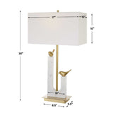 Gold Birds Table Lamp | Uttermost Songbirds