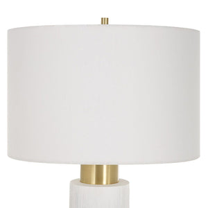   Whitewashed Wood Look Table Lamp | Oroa.com