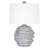 Blue Drip Ceramic Table Lamp | Uttermost Waves