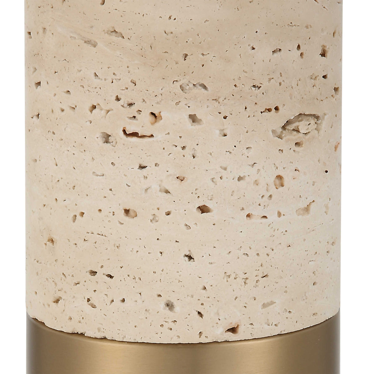   Brass & Stone Table Lamp | Oroa.com
