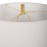Modern European furniture - Round Alabaster Table Lamp - www.oroa.com