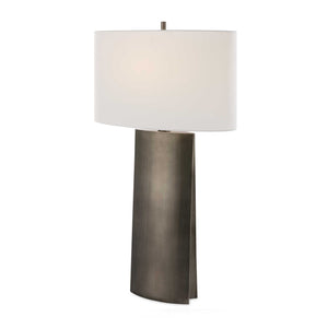   Gray Steel Table Lamp | Oroa.com