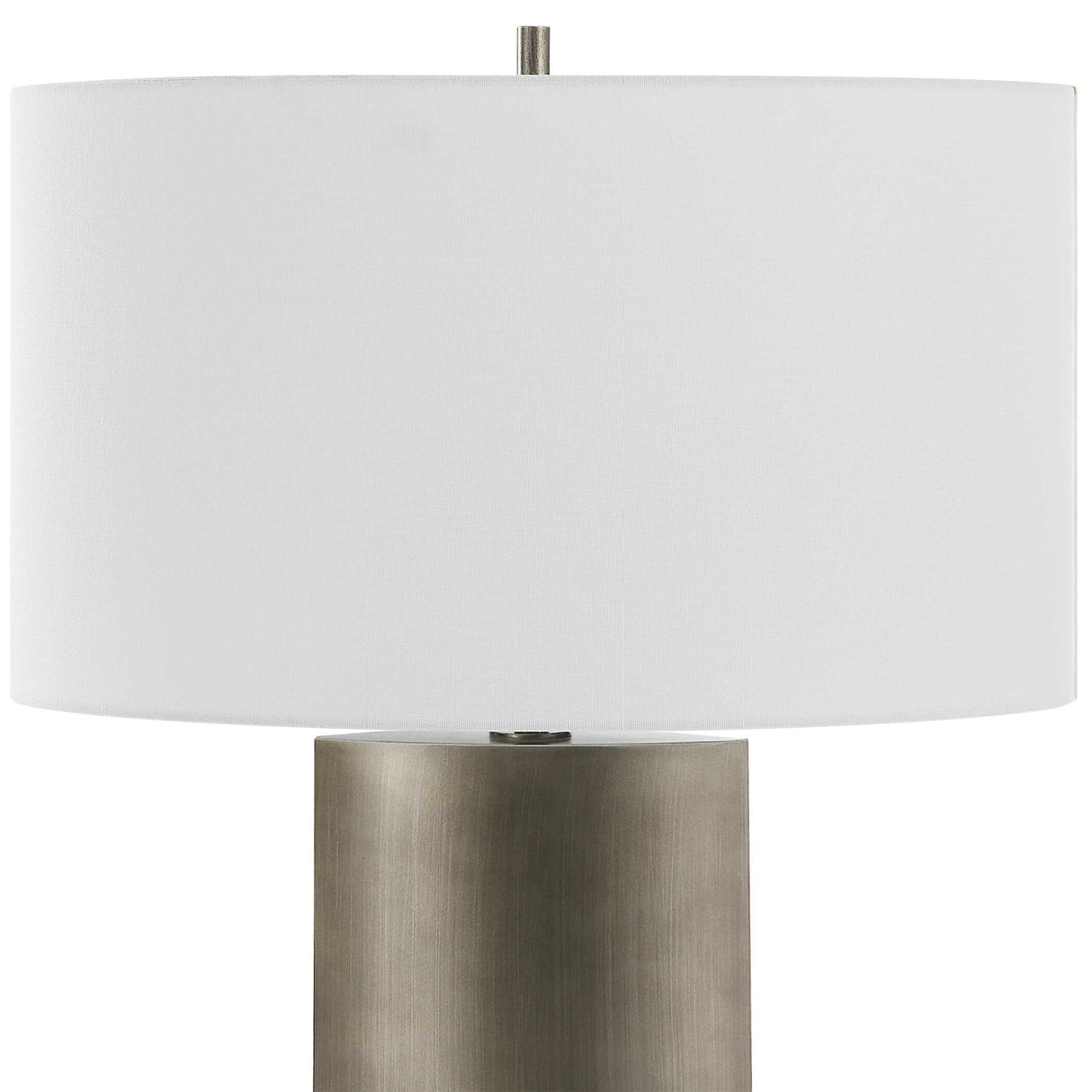   Gray Steel Table Lamp | Oroa.com