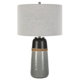 Modern European furniture - Two-Toned Ceramic Table Lamp - www.oroa.com