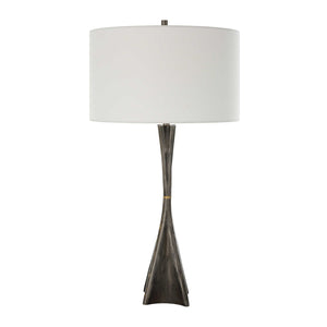   Textured Cast Iron Table Lamp | Oroa.com