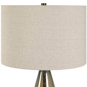   Teardrop Amber Glass Table Lamp | Oroa.com