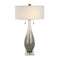 Glass Base Linen Table Lamp | Uttermost Cardoni - www.oroa.com