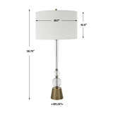 Modern European furniture - Crystal Spheres Table Lamp - www.oroa.com