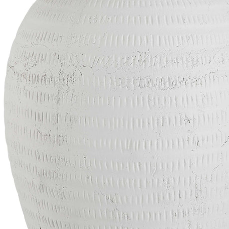Urn-Shaped White Ceramic Table Lamp | Uttermost Reyna