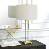 Modern European furniture - Square Column Base Table Lamp - www.oroa.com