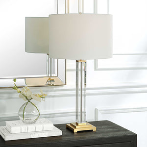   Square Column Base Table Lamp | Oroa.com