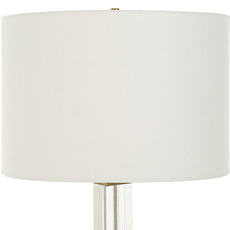 Modern European furniture - Square Column Base Table Lamp - www.oroa.com