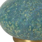 Blue Glazed Ceramic Buffet Lamp | Uttermost Kaimana