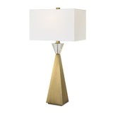 Tapered Brass Table Lamp | Uttermost Arete