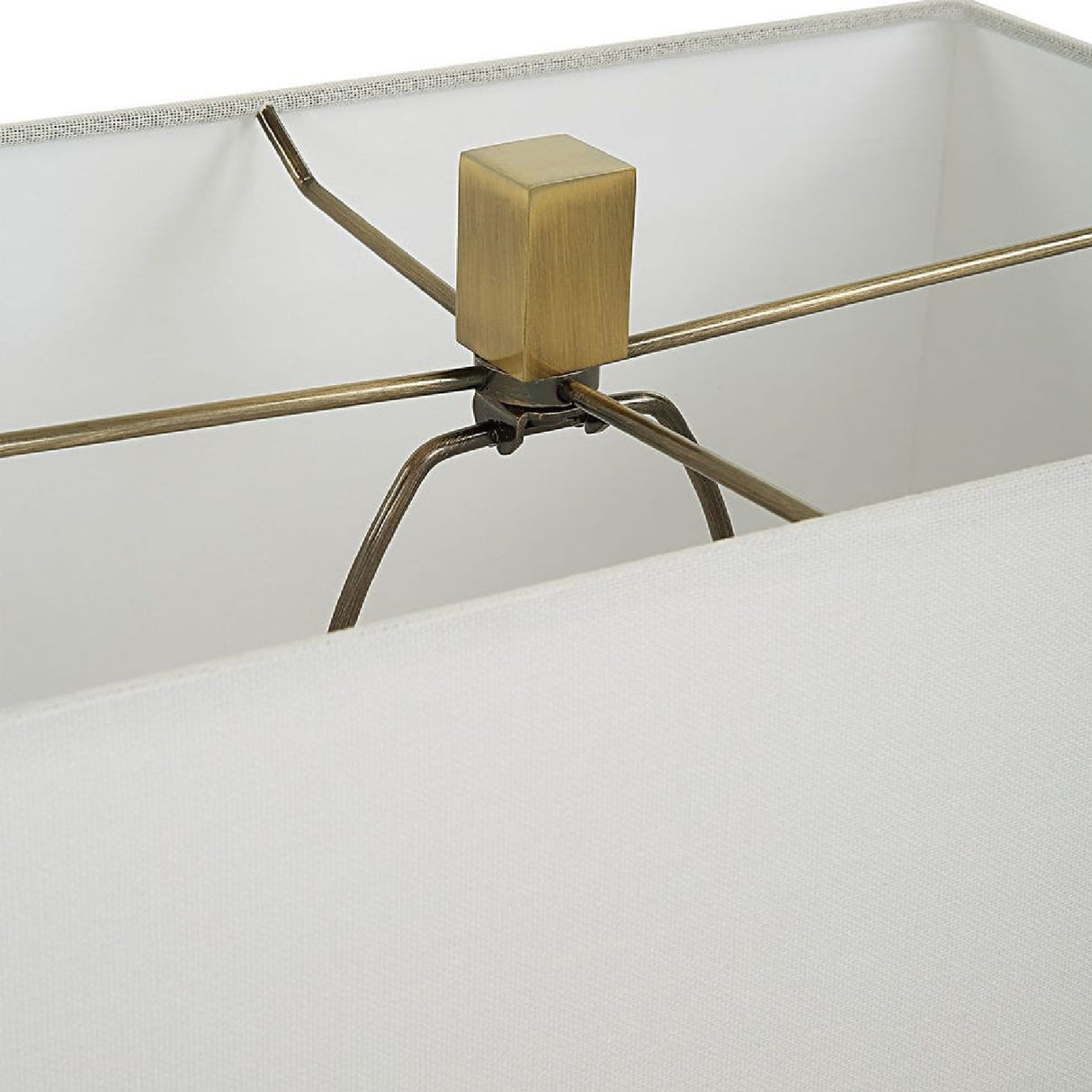   Tapered Brass Table Lamp | Oroa.com