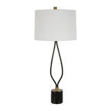 Wishbone Shaped Iron Table Lamp | Uttermost Separate Paths