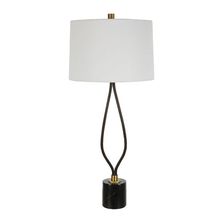 Wishbone Shaped Iron Table Lamp | Uttermost Separate Paths