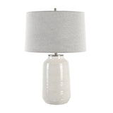 Crackled Glazed Ceramic Table Lamp | Uttermost Odawa