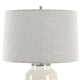 Crackled Glazed Ceramic Table Lamp | Uttermost Odawa