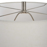 White Gloss Ceramic Table Lamp | Uttermost Opal