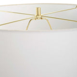 Classic White Ceramic Table Lamp | Uttermost Adelaide