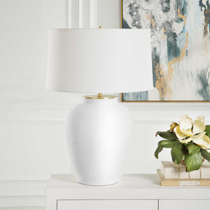   Classic White Ceramic Table Lamp | Oroa.com