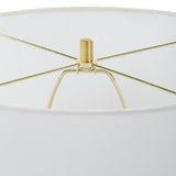 White Glazed Porcelain Table Lamp | Uttermost Emerie
