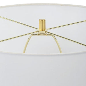   White Glazed Porcelain Table Lamp | Oroa.com