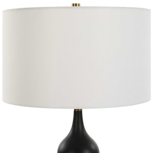   Black Ceramic Table Lamp | Oroa.com