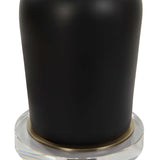 Black Ceramic Table Lamp | Uttermost Caviar
