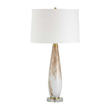 Gold Speckled Glass Table Lamp | Uttermost Lyra