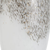 Gray & Silver Glass Table Lamp | Uttermost Quinn