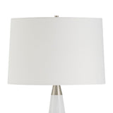 Gray & Silver Glass Table Lamp | Uttermost Quinn