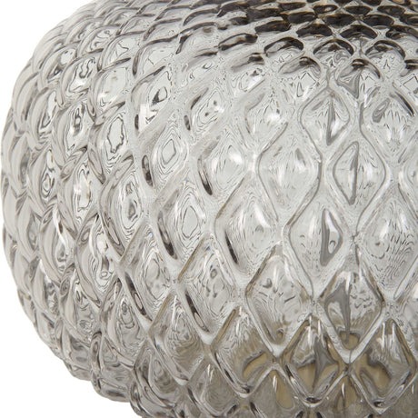 Lattice Embossed Glass Table Lamp | Uttermost Estelle