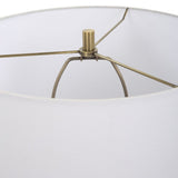 Black Glazed Ceramic Table Lamp | Uttermost Brielle