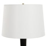 Black Glazed Ceramic Table Lamp | Uttermost Brielle