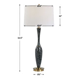 Navy Blue Ceramic Table Lamp | Uttermost Remy