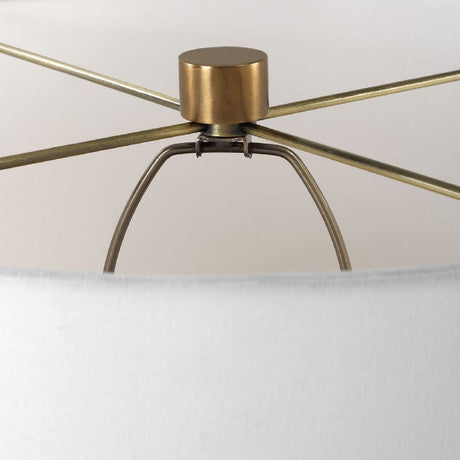 Black Textured Concrete Table Lamp | Uttermost Americana